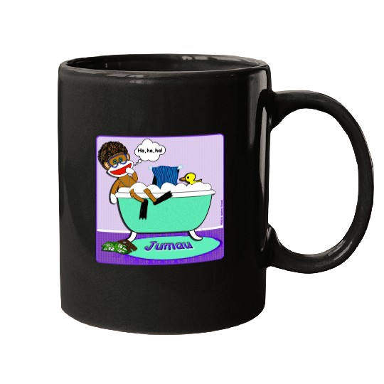 Jumau the Sock Monkey Mugs