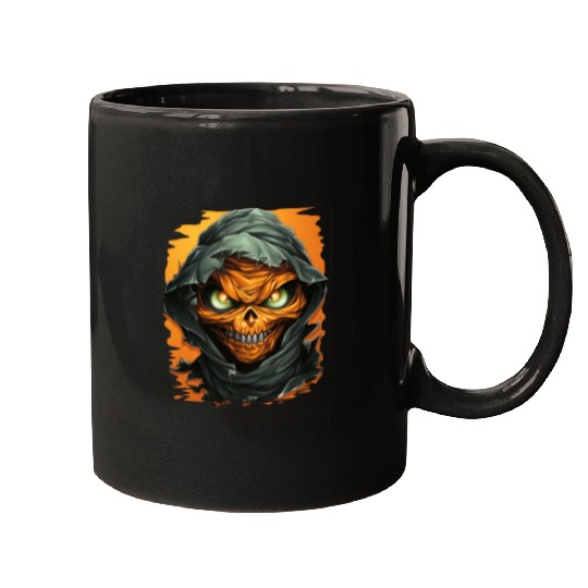 Halloween Spooky Cartoon Mummy Mugs