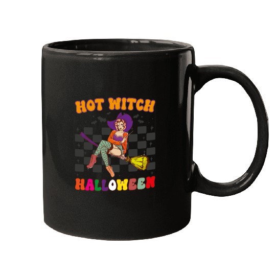 Hot witch Halloween Mugs