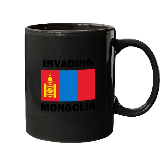 Invading Mongolia Mugs