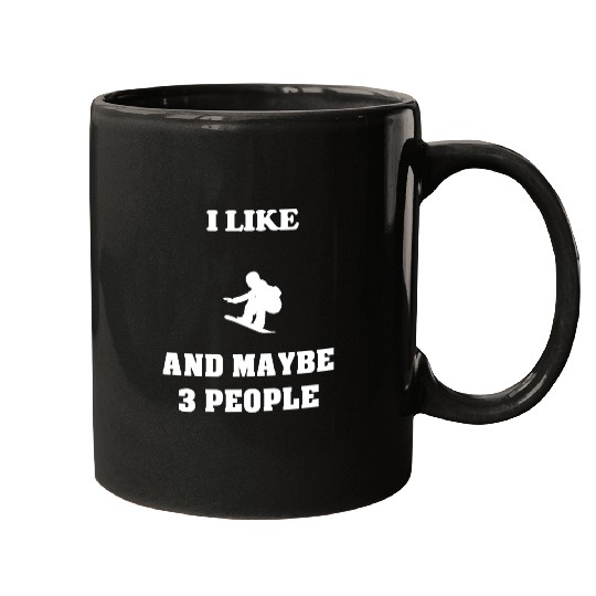 Snowboard Skiing Mugs