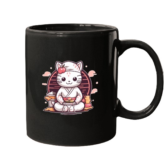 sushi cat02 Mugs