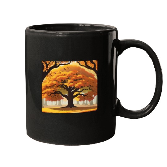 Deep Forest Green Mugs