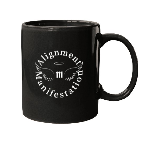 111 Angel Number Manifest Unisex Softstyle Mugs