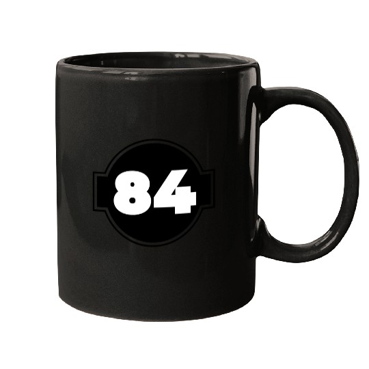 Congratulations 84 Years Old - Number Eighty-Four Mugs