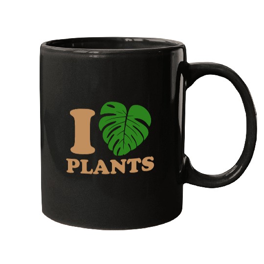 I love plants Mugs