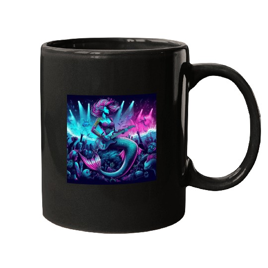 rock and roll under the sea Mugs