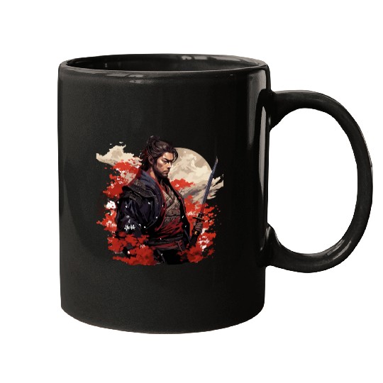 Brave Samurai Mugs