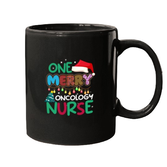 One merry Oncology Nurse Christmas Mugs