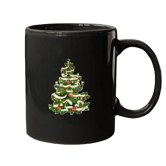 Christmas tree19 Mugs