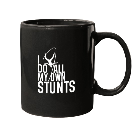 "I Do My Own Stunts" Daredevil Design Mugs