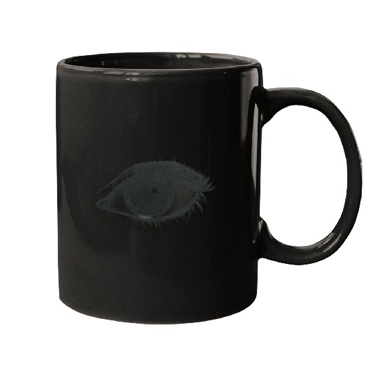 Eye sketch Mugs