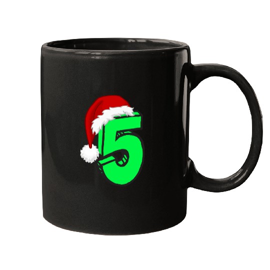 Christmas Gift Number 5 - Five Years Old Mugs