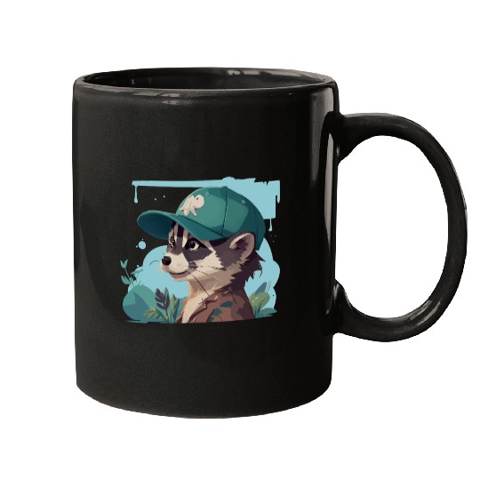 Cool Racoon Mugs