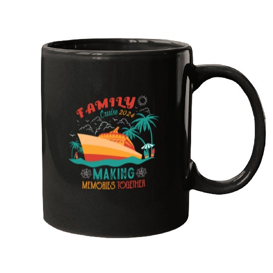 Family Cruise 2024 Making Memories together Mugs