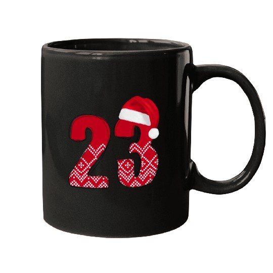 Nr. 23 Christmas Anniversary - Number Twenty Three Mugs