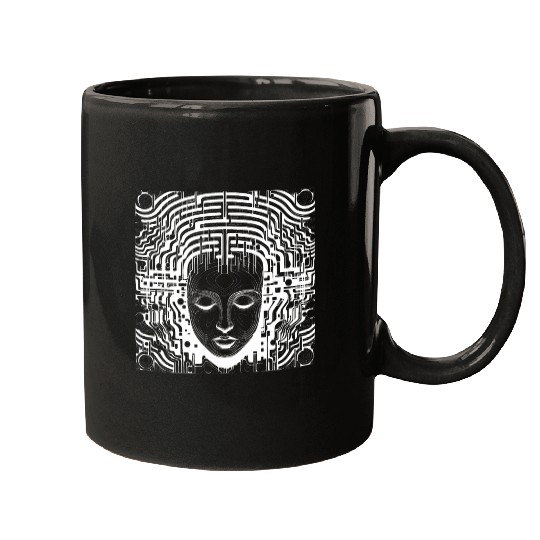 Brain Structures - Surreal Art Mugs
