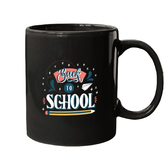 Back To School With A Pencil Mugs