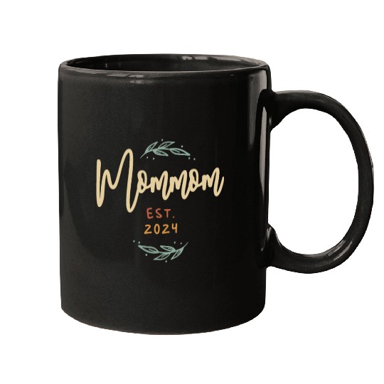 Mommom Established 2024 Funny Grandma Mugs
