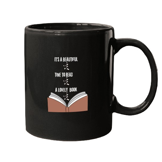 It's a beautiful time to read a lovely book Mugs