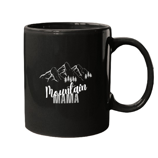 Mountain Mama, 3 Mountain peaks Mugs