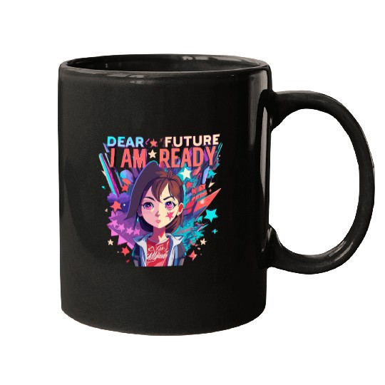 Nye Dear Future I Am Ready Cheers To A New Year Mugs