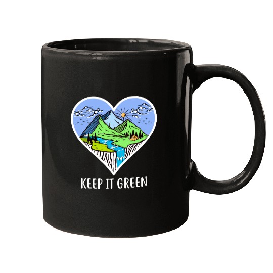 Environment keep it green Mugs