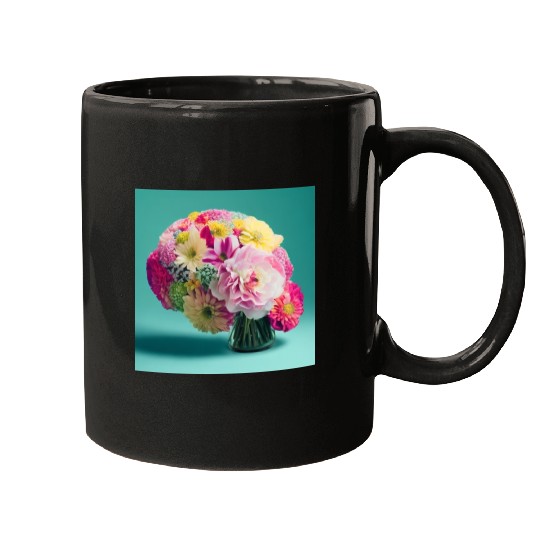Default flowers brains spring 0 Mugs
