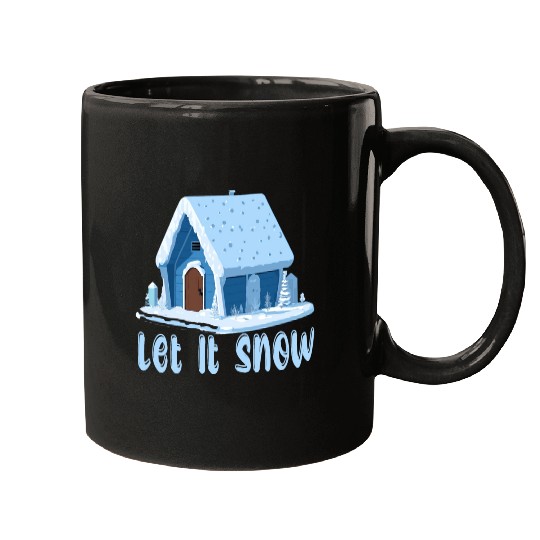 Let It Snow Winter Mugs