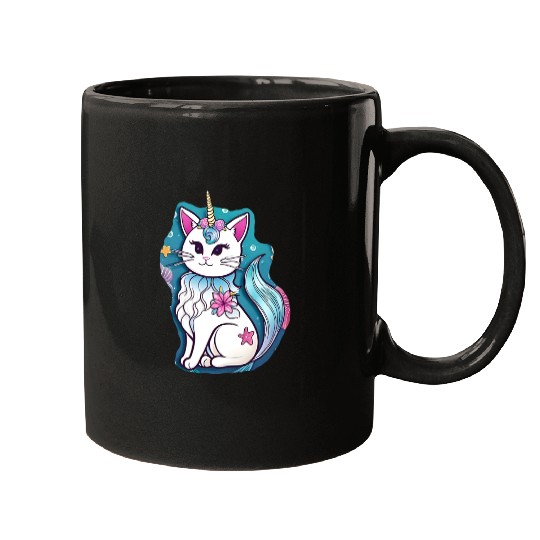 Unicorn Mercat Mugs