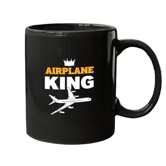 Airplane King Soldiers Or Armed Forces Gift Mugs