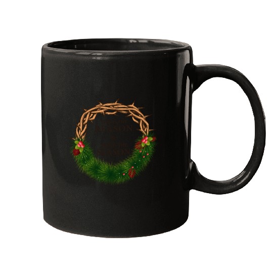Jesus is King and is the Reason for the Season Mugs
