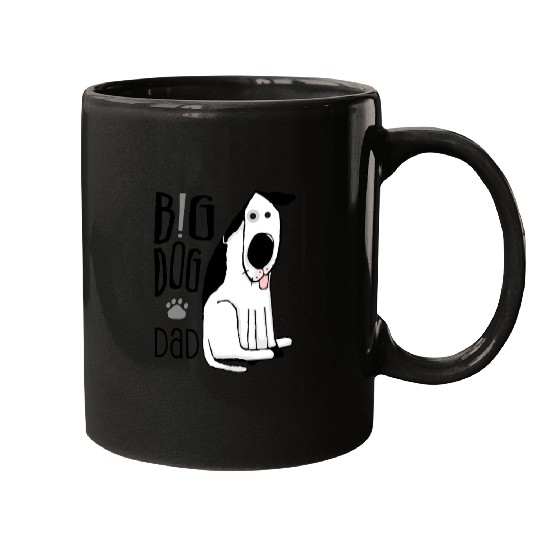 Big Dog Dad Mugs