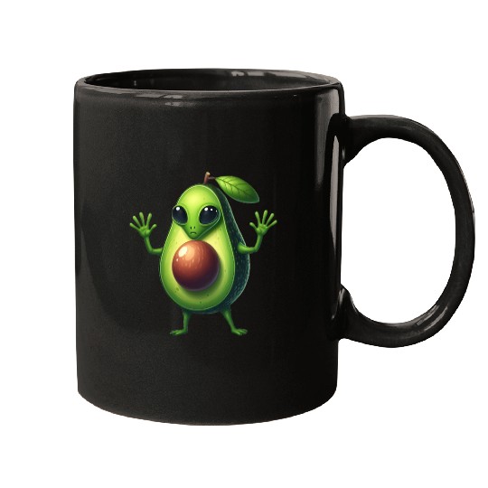 Avocado alien Mugs