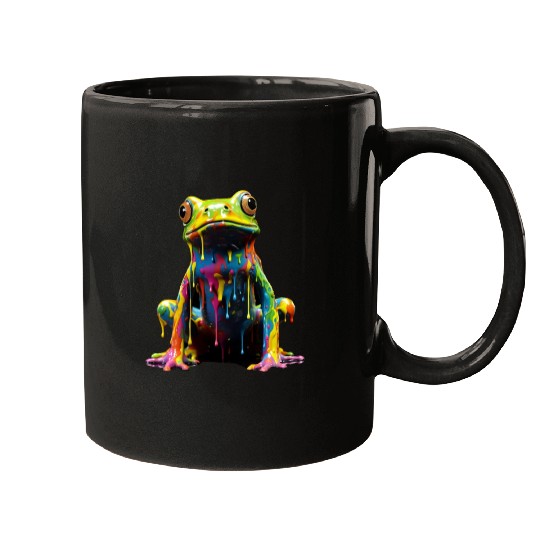 Rainbow Frog Mugs