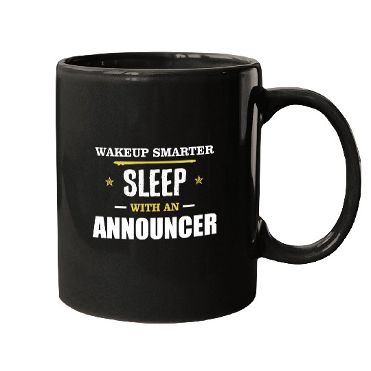 Wakeup Smarter Sleep WIth Announcer Gift Mugs