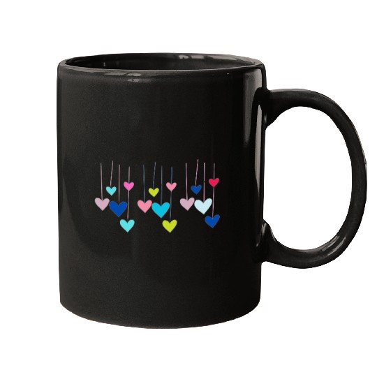 Heart Printed product Mugs