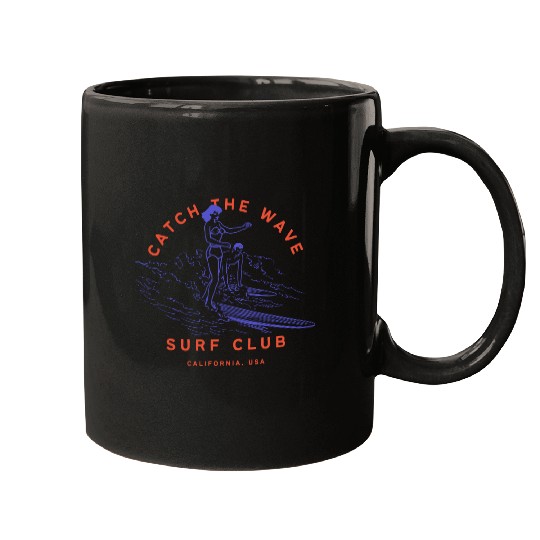 Catch The Wave Mugs