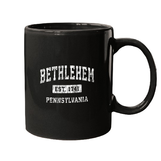 Bethlehem Pennsylvania Pa Established Sports Mugs