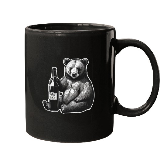 grizzly bear Mugs