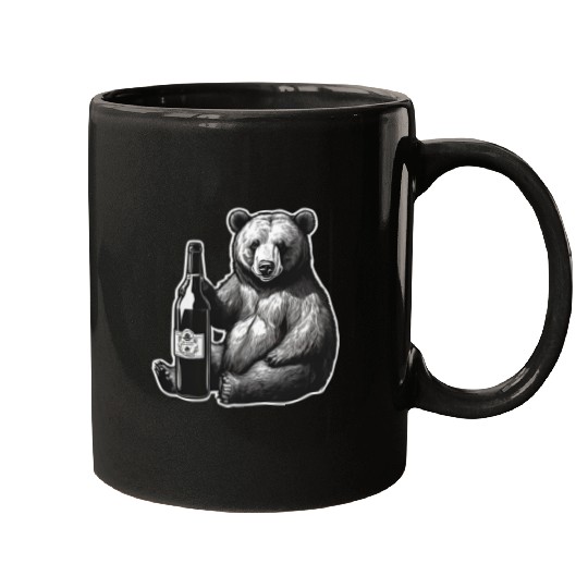 grizzly bear Mugs