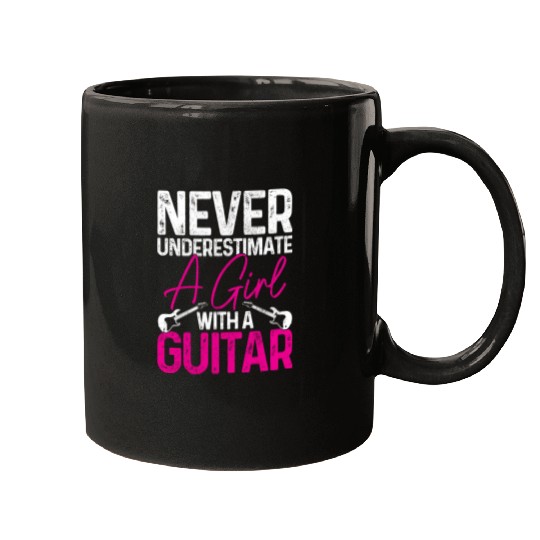 Guitar Player Gift Vintage Guitarist Mugs