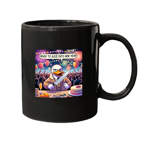 Duck Slice Meme Mugs