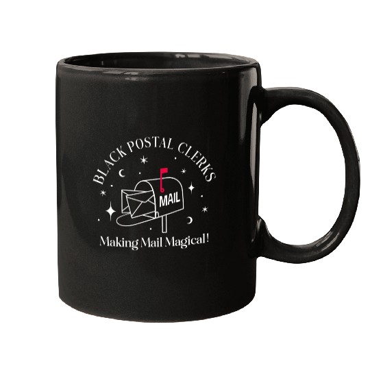 BLACK POSTAL CLERKS Making Mail Magical!  D83D DCEC Mugs