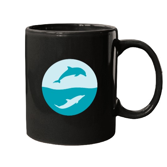 Dolphin Lover Gift Idea Mugs