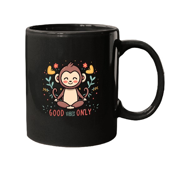 Yoga Monkey Mugs