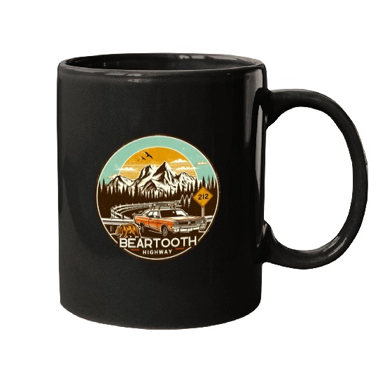 Beartooth Highway US 212 Mugs