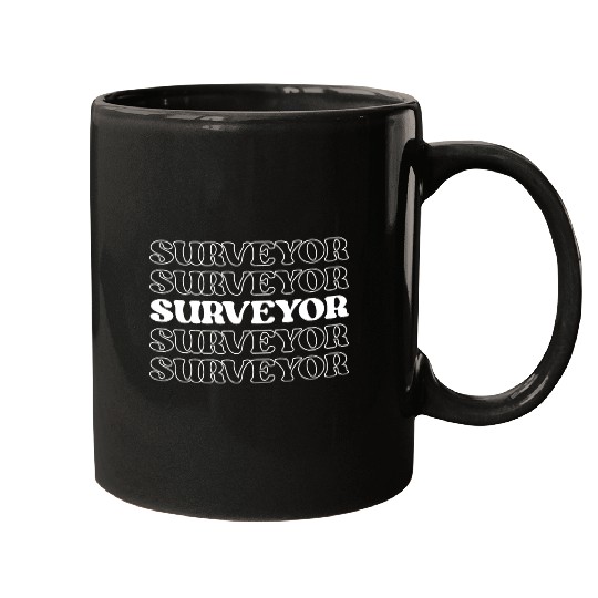Surveyor Mapper Land Surveyor Geospatial Expert Mugs