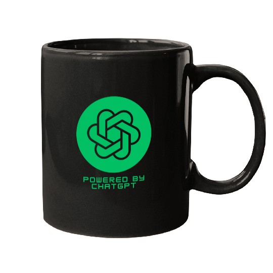 Powered by ChatGPT Mugs