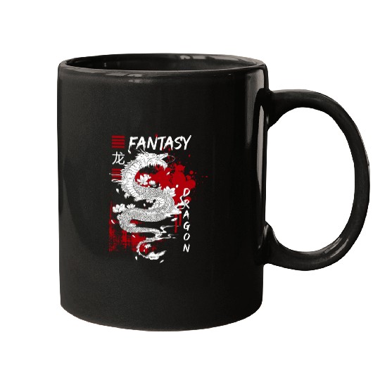 Fantasy Middle Ages Monsters Tribal Mugs